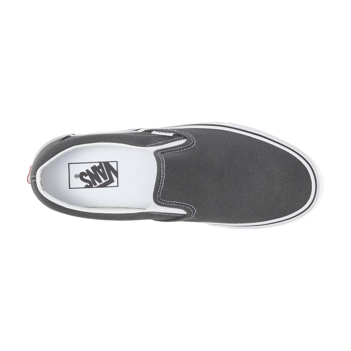 [vn000eyechr] Mens Vans Ua Classic Slip-on Charcoal - Charcoal