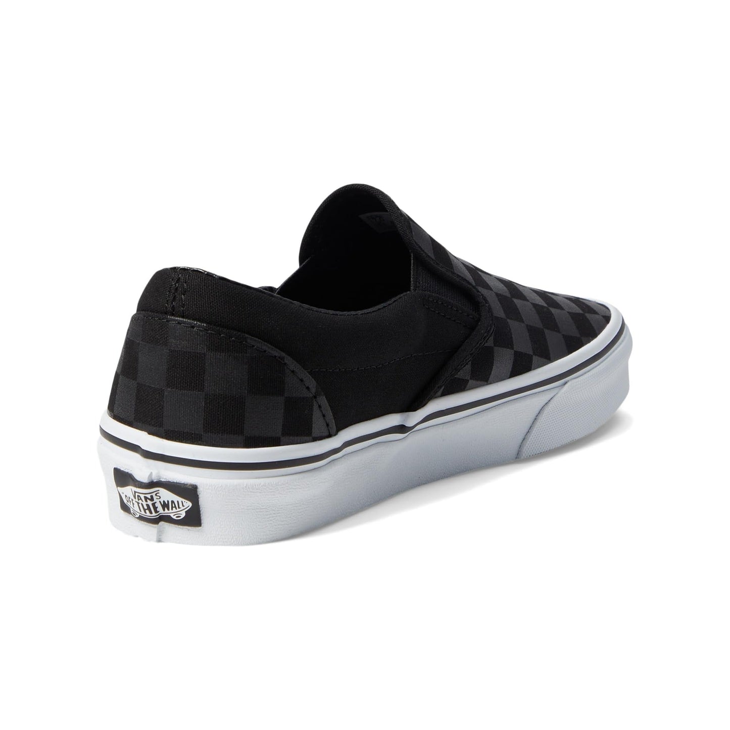 [vn000eye276] Mens Vans Ua Classic Slip-on Checkerboard - Black/black
