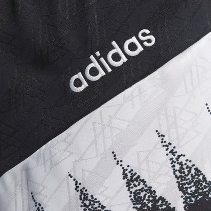 [jz6958] Mens Adidas Dfb Germany Home Shorts 1994 - Black