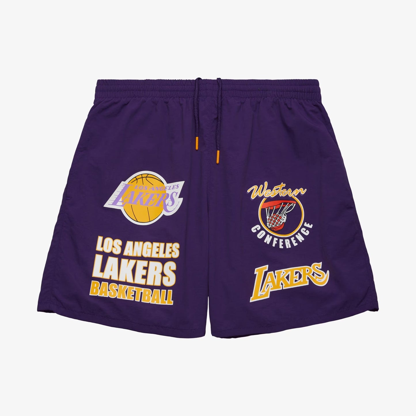 Mitchell & Ness Men's NBA Woven Shorts Lakers