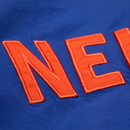 Mitchell & Ness Men's NBA Nylon Pullover Jacket Vintage Logo Knicks Pullovers