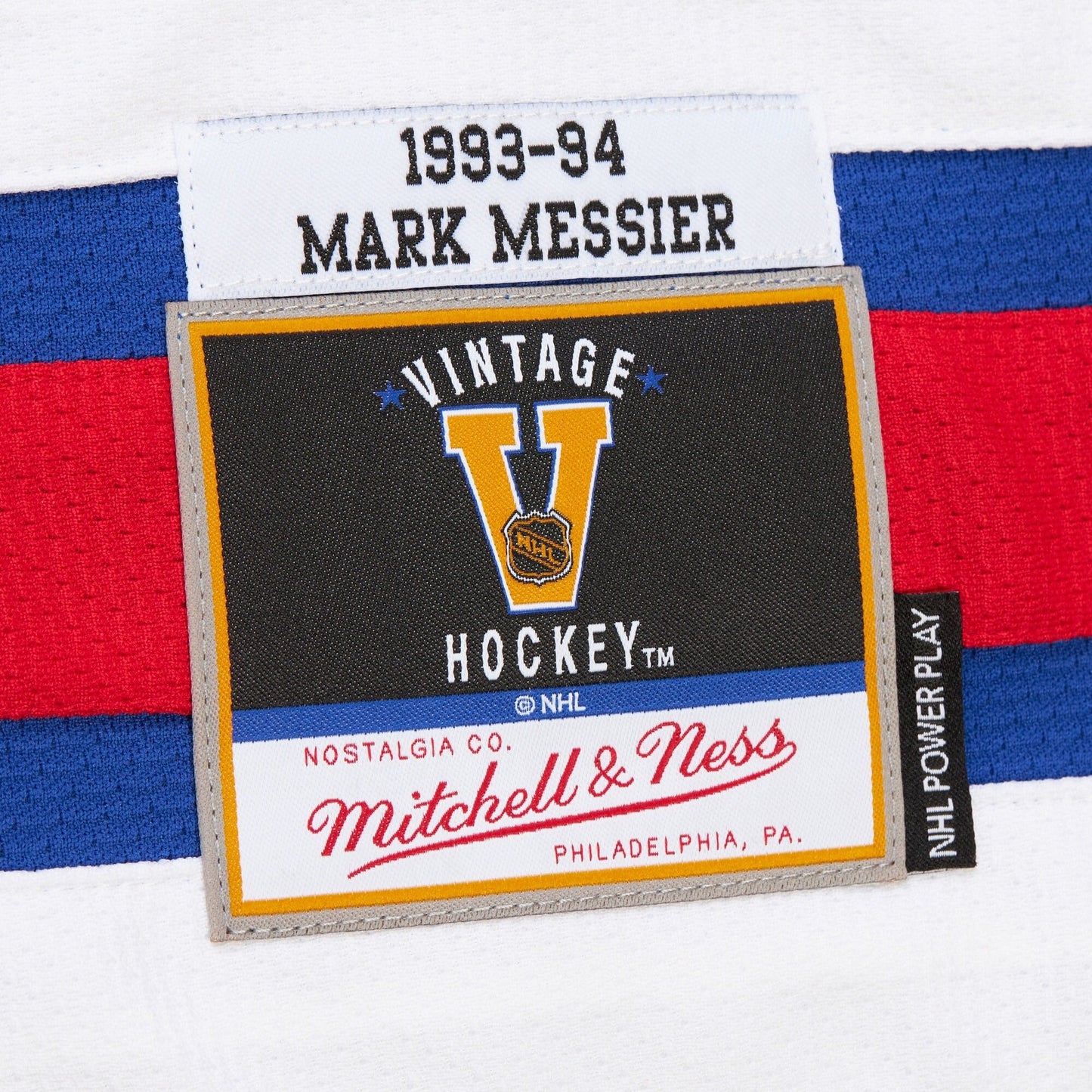 Men's Mitchell & Ness Nhl Dark Jersey Rangers 1993 Mark Messier