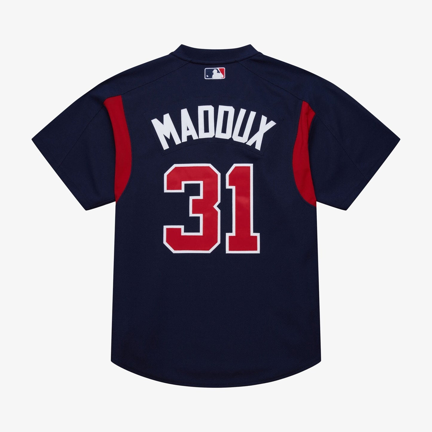 Mitchell & Ness Men's MLB Authentic Bp Practice Jersey Braves 2003 Greg Maddux