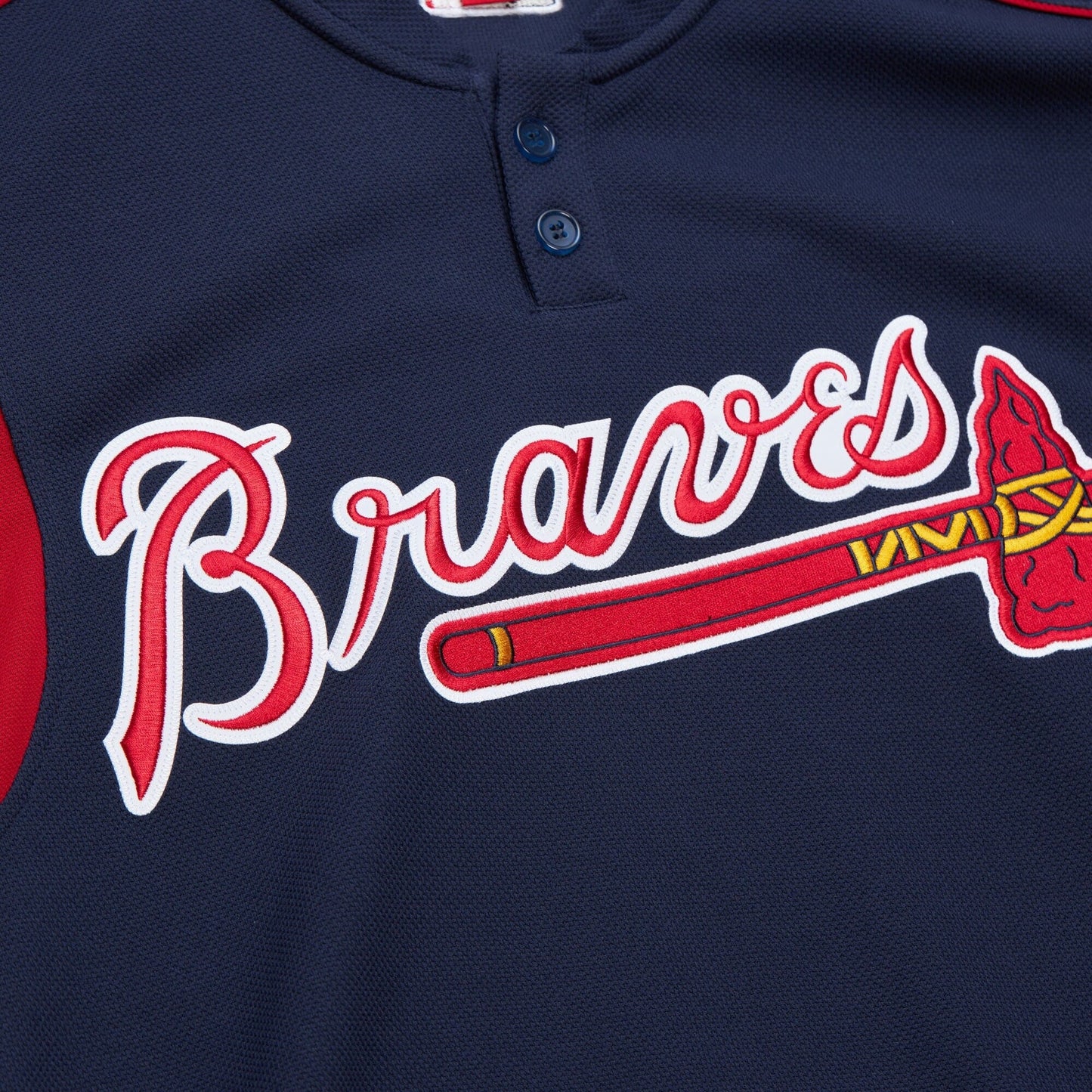 Mitchell & Ness Men's MLB Authentic Bp Practice Jersey Braves 2003 Greg Maddux