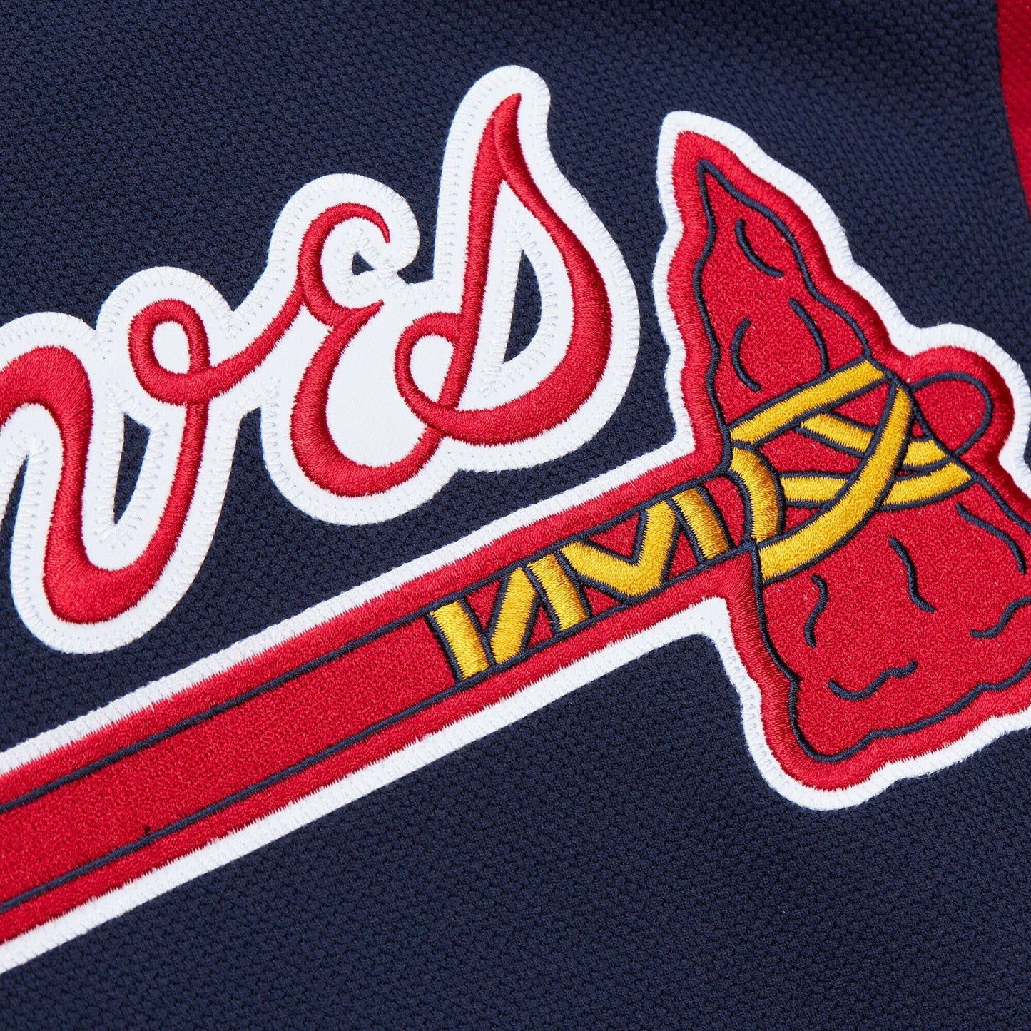 Mitchell & Ness Men's MLB Authentic Bp Practice Jersey Braves 2003 Greg Maddux