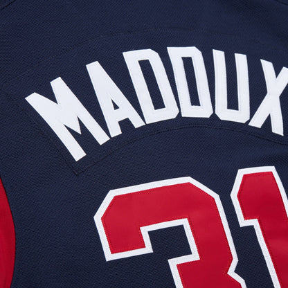 Mitchell & Ness Men's MLB Authentic Bp Practice Jersey Braves 2003 Greg Maddux