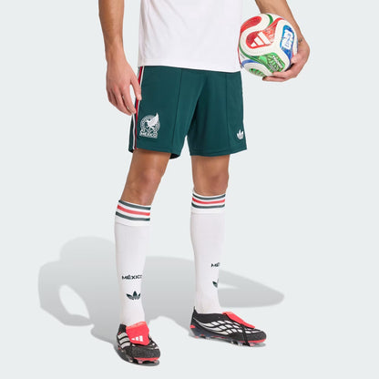 [kd1495] Mens Adidas Fmf Mexico 26 Away Shorts - Aurivy
