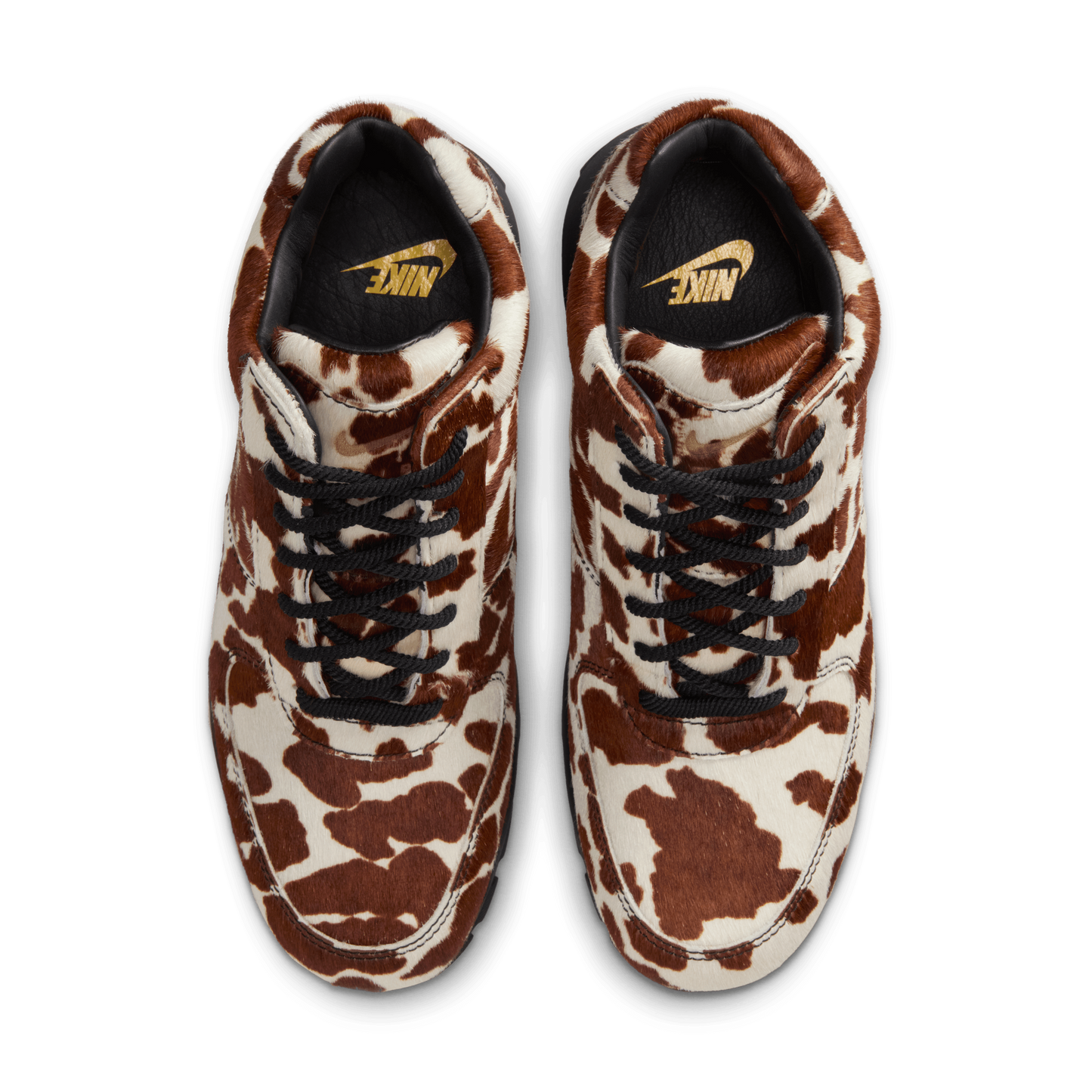 [io4635-100] Mens Nike Air Max Goadome Qs 'sail Cacao Wow Cow Print Pony Hair'