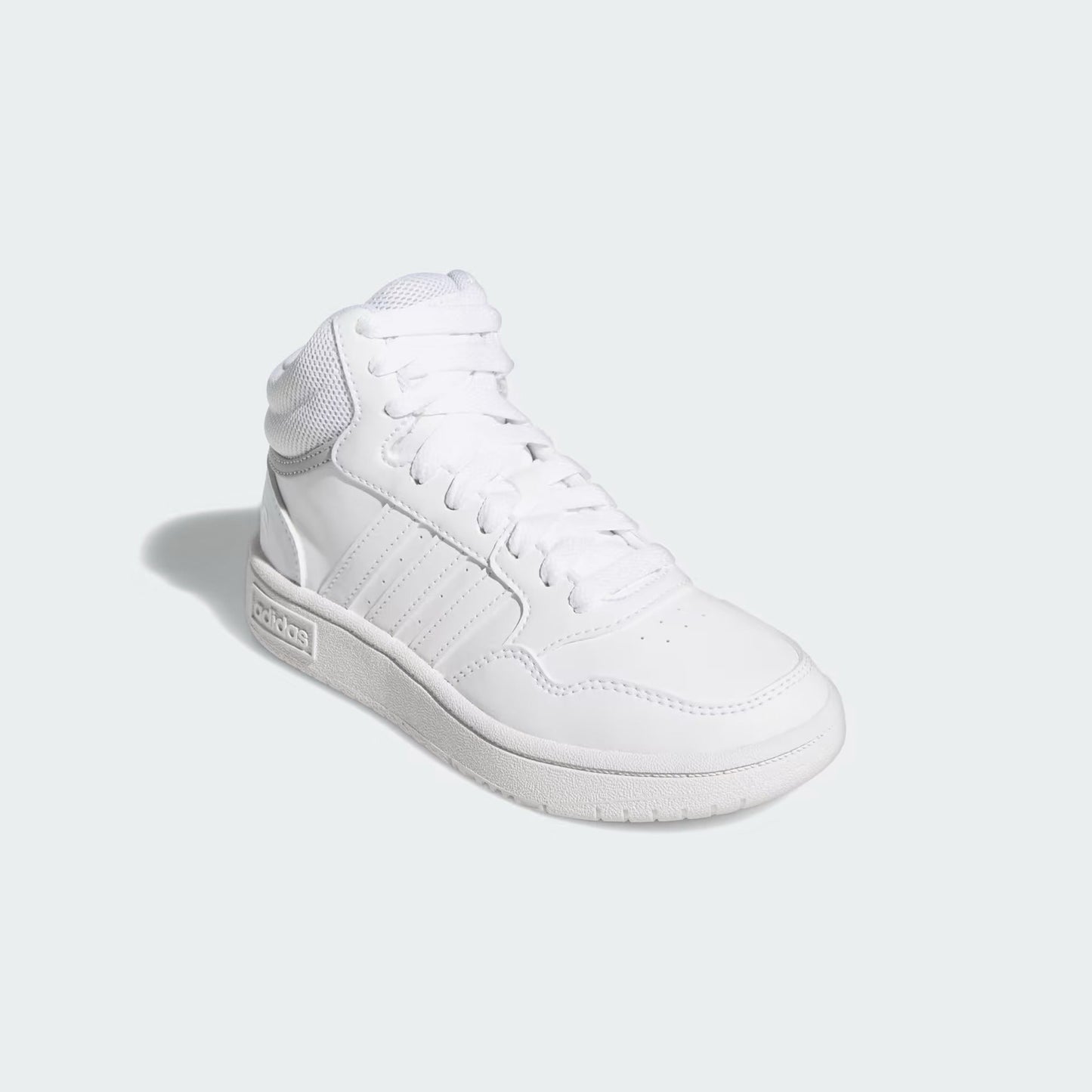 [GW0401] Youth adidas Hoops Mid (GS) 'White Grey'