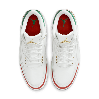 [io1752-100] Mens Air Jordan Retro 3 'el Vuelo Summit White'