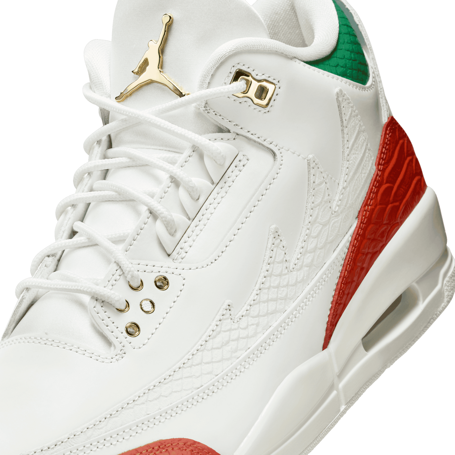 [io1752-100] Mens Air Jordan Retro 3 'el Vuelo Summit White'