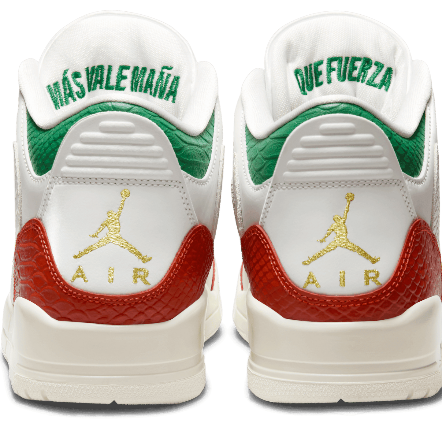 [io1752-100] Mens Air Jordan Retro 3 'el Vuelo Summit White'