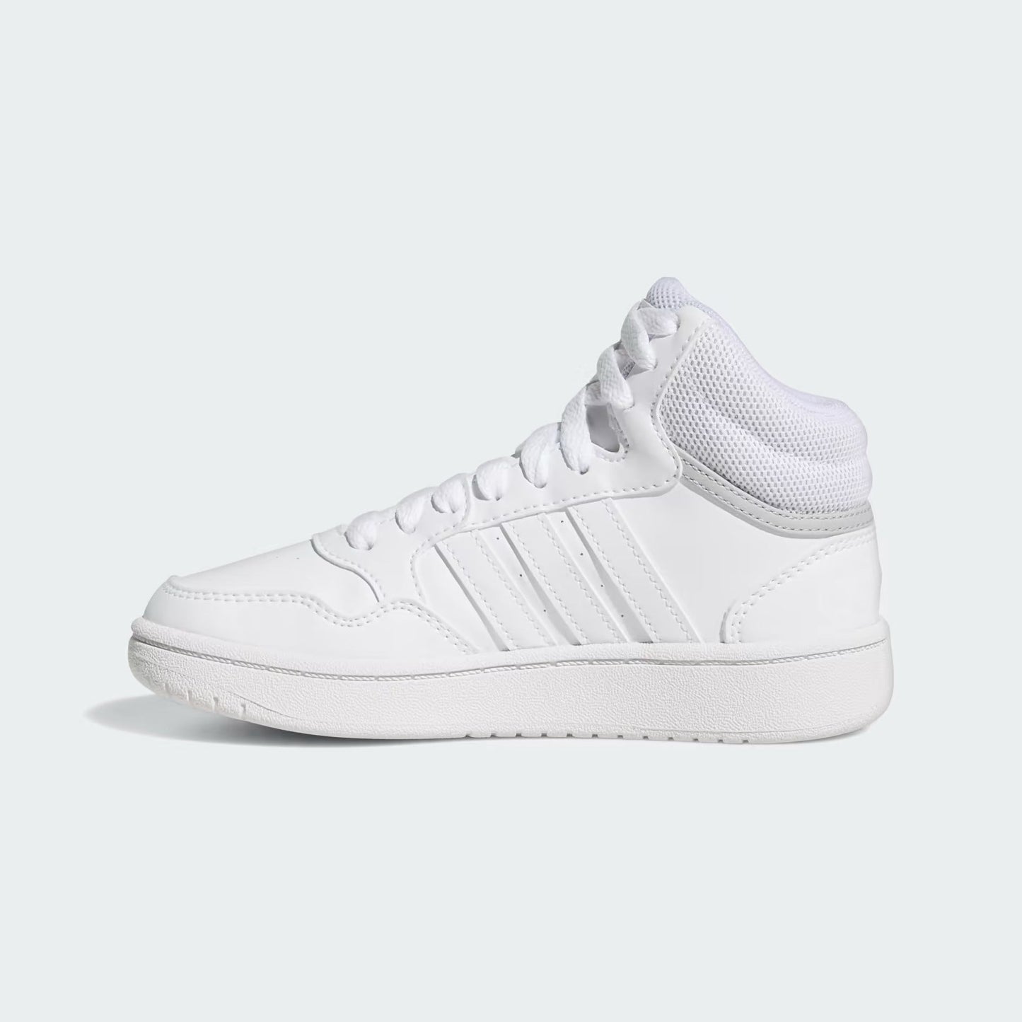 [GW0401] Youth adidas Hoops Mid (GS) 'White Grey'