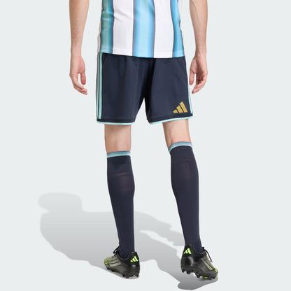 [jm5898] Mens Adidas Afa Argentina Home Authentic Shorts - Ntnavy/iceblu