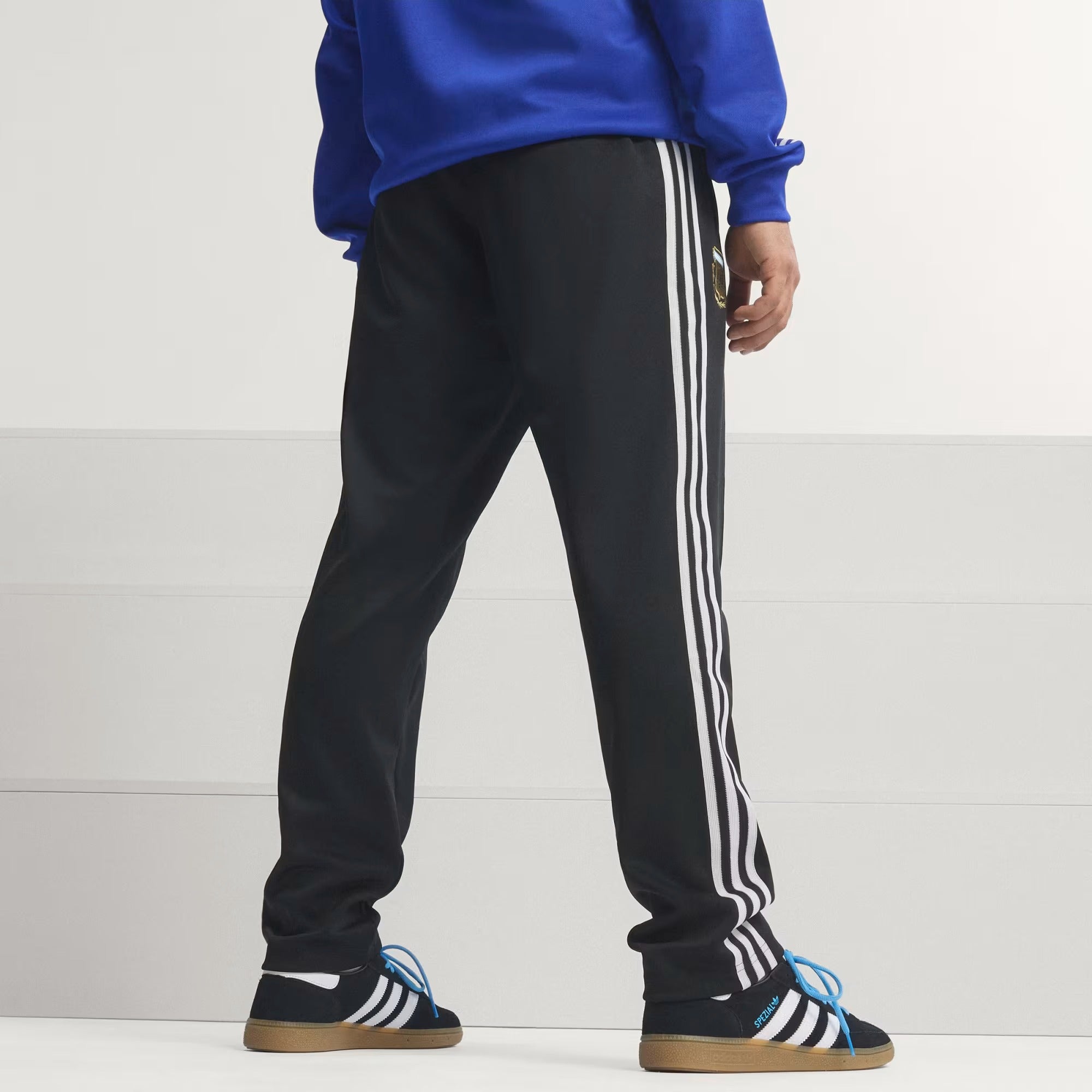 jz6306] Mens Adidas Afa Argentina Originals Track Pants - Black