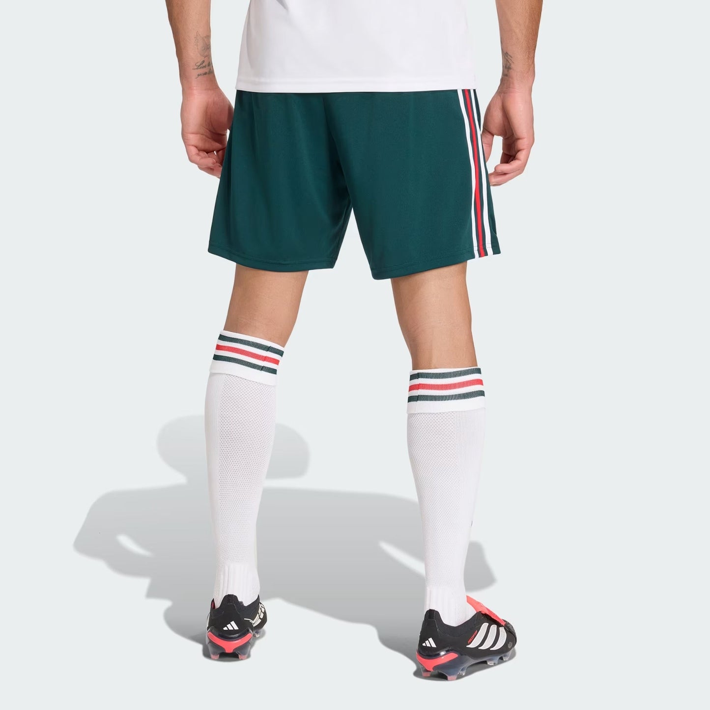 [kd1495] Mens Adidas Fmf Mexico 26 Away Shorts - Aurivy