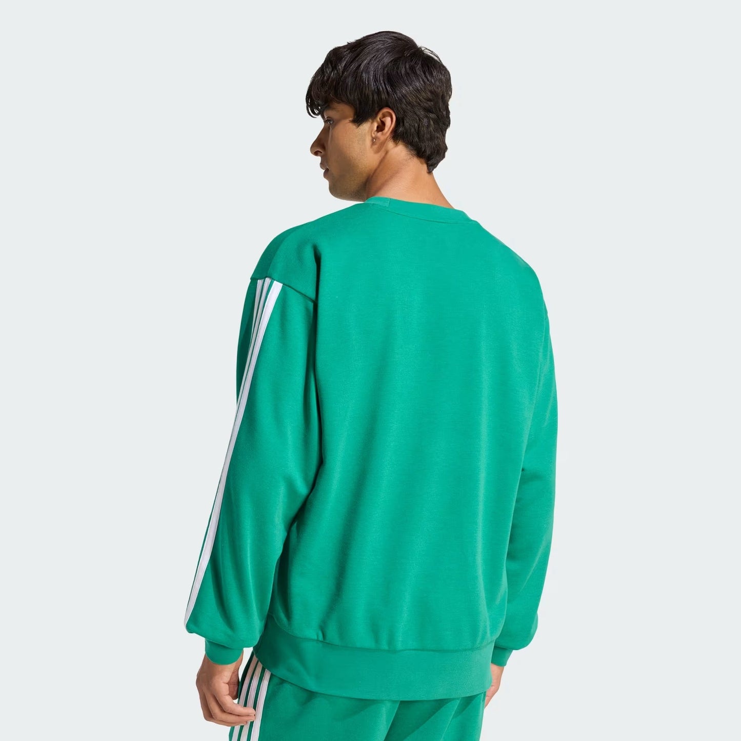 [jz6467] Mens Adidas Fmf Mexico Dna Crew Sweat Sweatshirt - Bold Green