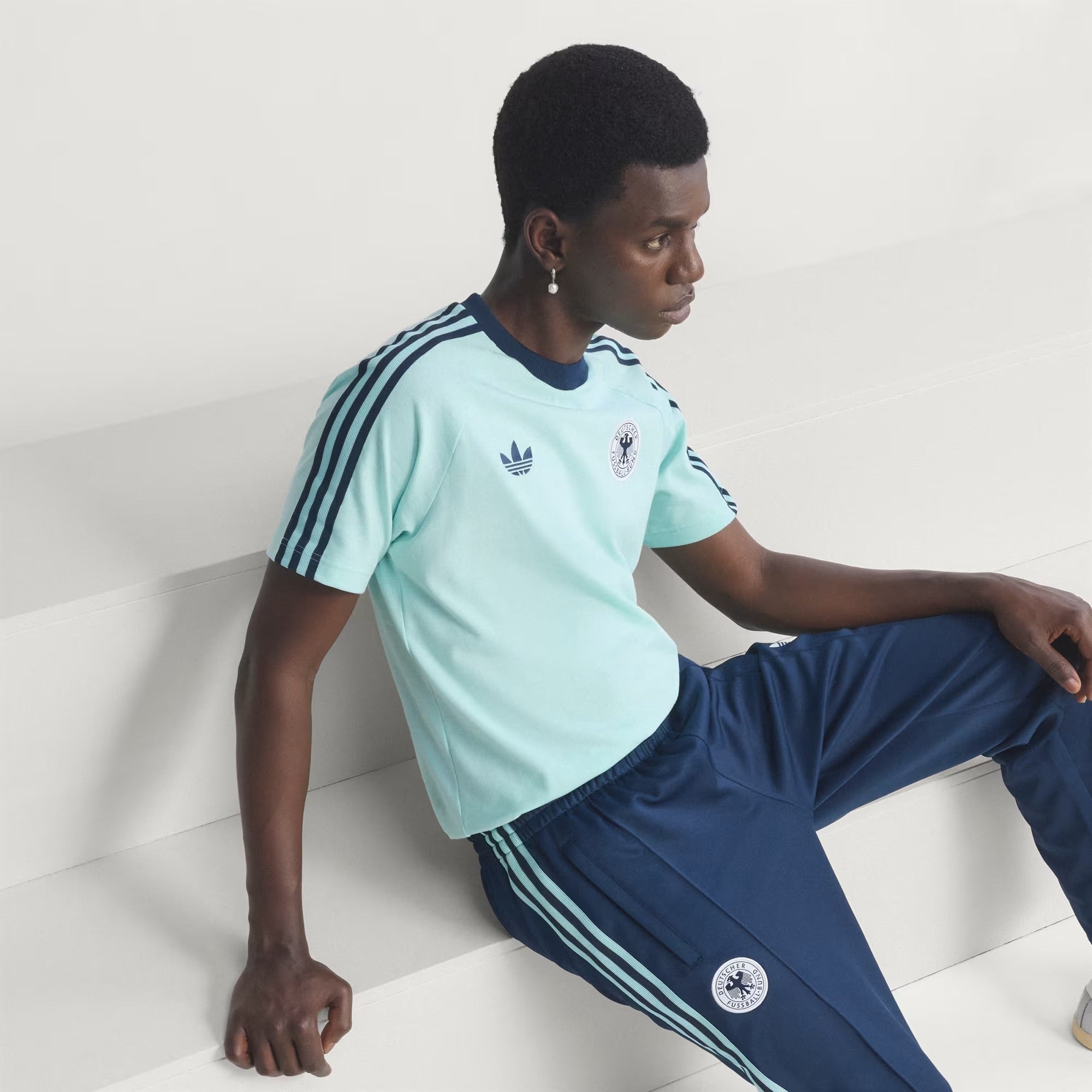 jz9341] Mens Adidas Dfb Germany Originals Track Pants - Conavy