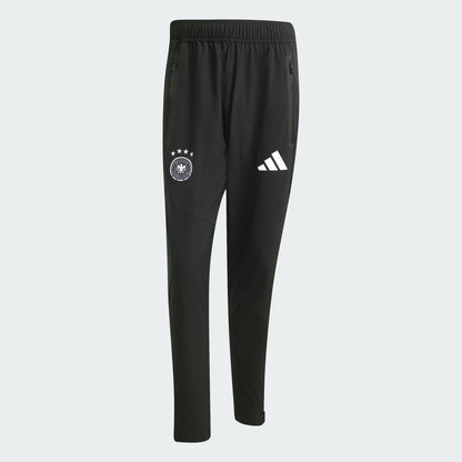 [jz9327] Mens Adidas Dfb Germany Tiro Travel Pants - Black