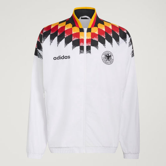 [jw8809] Mens Adidas Dfb Germany Track Top 1994 - White