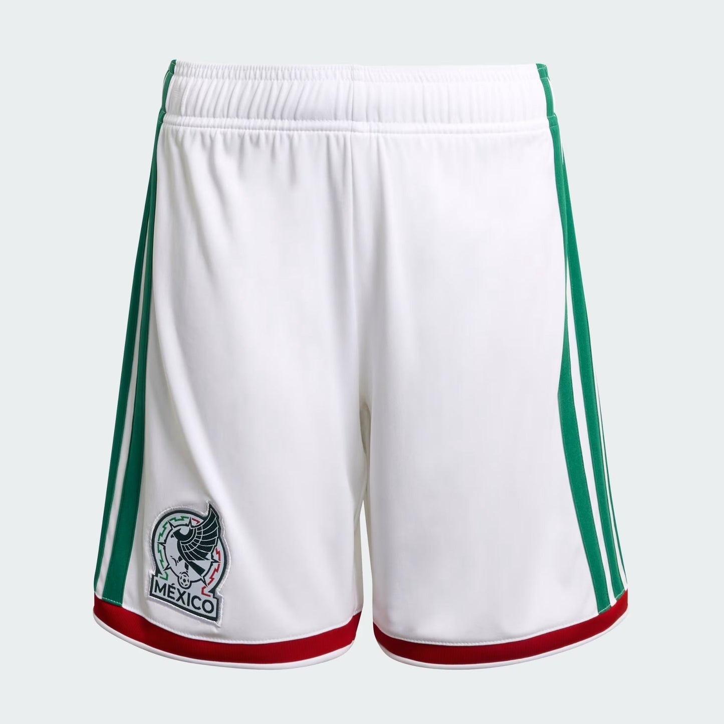[KA6070] Youth Adidas Fmf Mexico 26 Home Shorts - White