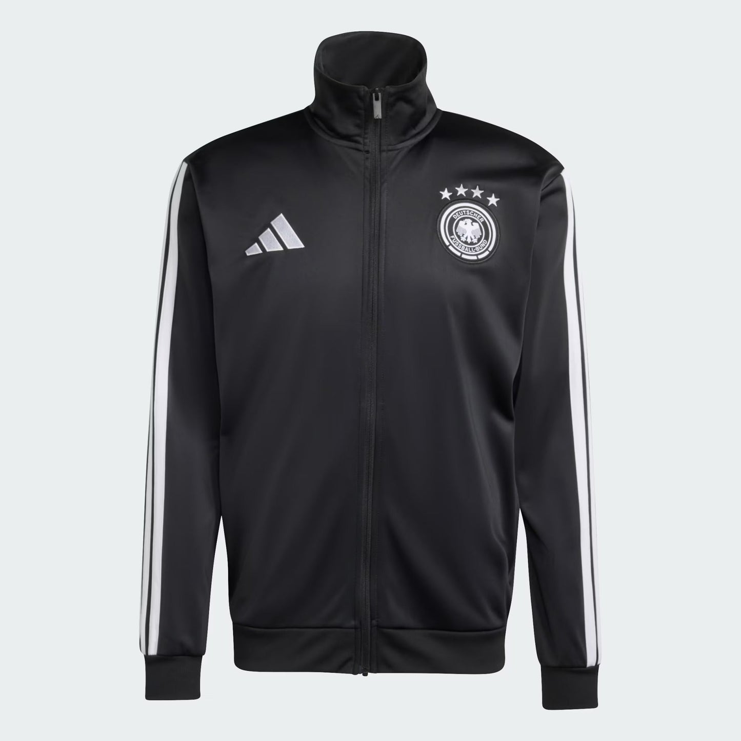 [jz9345] Mens Adidas Dfb Germany Dna Track Top - Black