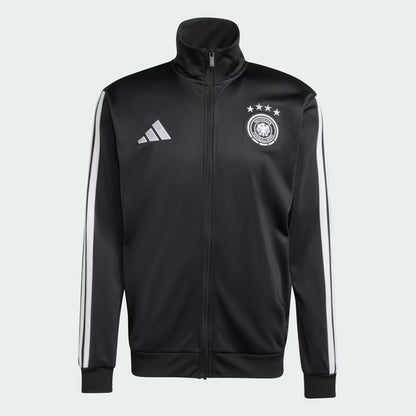[jz9345] Mens Adidas Dfb Germany Dna Track Top - Black