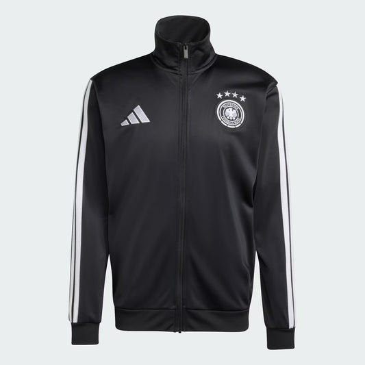 [jz9345] Mens Adidas Dfb Germany Dna Track Top - Black