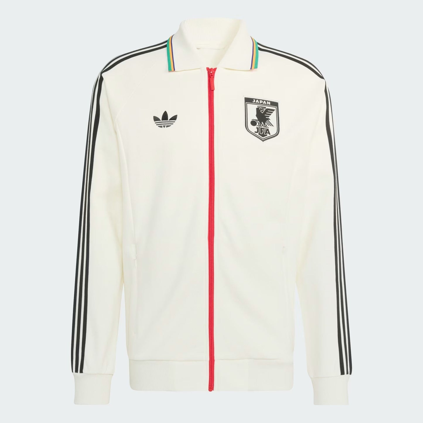 [ka1514] Mens Adidas Jfa Japan Away Anthem Jacket - Owhite