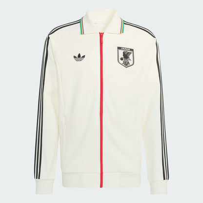 [ka1514] Mens Adidas Jfa Japan Away Anthem Jacket - Owhite