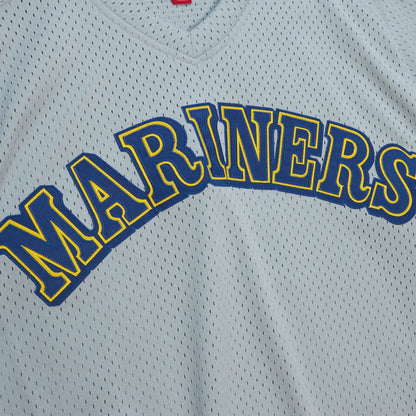 Mitchell & Ness Men's MLB Authentic Bp Jersey - Mariners 1989 Edgar Martinez