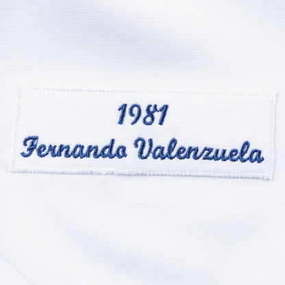 Mitchell & Ness Men's MLB Home Jersey Dodgers 1981 F Valenzuela