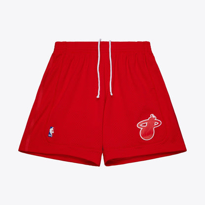 Mitchell & Ness Men's NBA Day Shorts Heat 2012