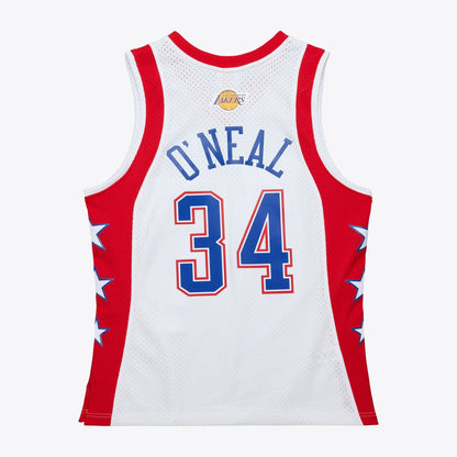Mitchell & Ness Men's NBA White Jersey All-Star 2004 Shaquille O'Neal