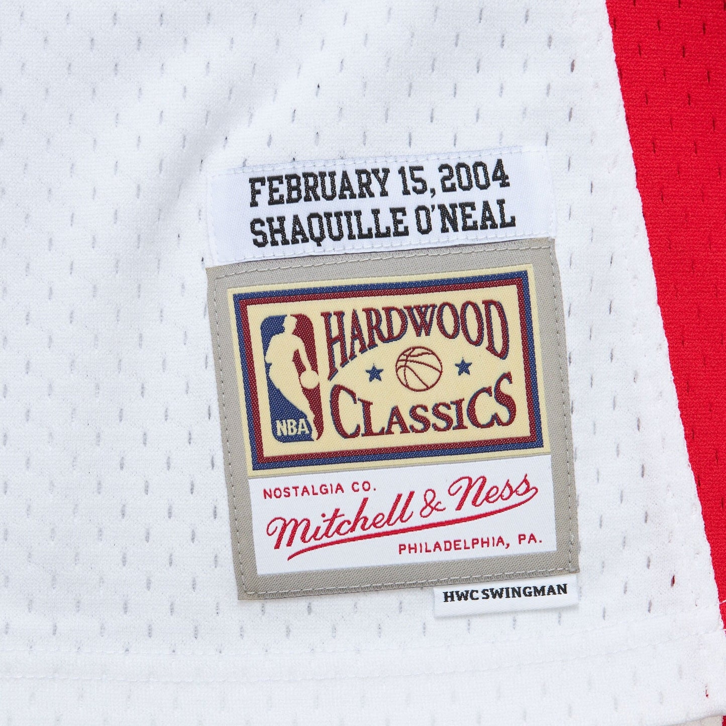 Mitchell & Ness Men's NBA White Jersey All-Star 2004 Shaquille O'Neal