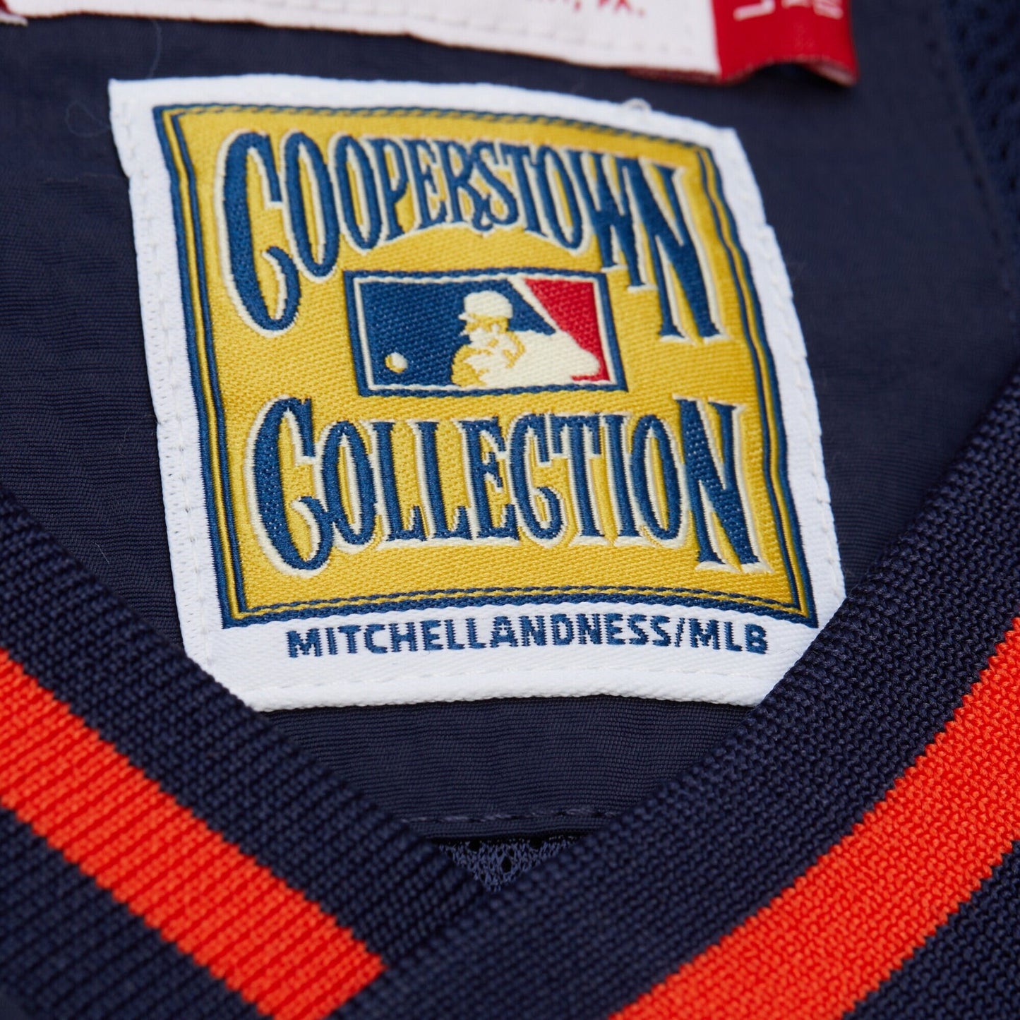 Men's Mitchell & Ness MLB Nylon Pullover Jacket Vintage Logo Padres