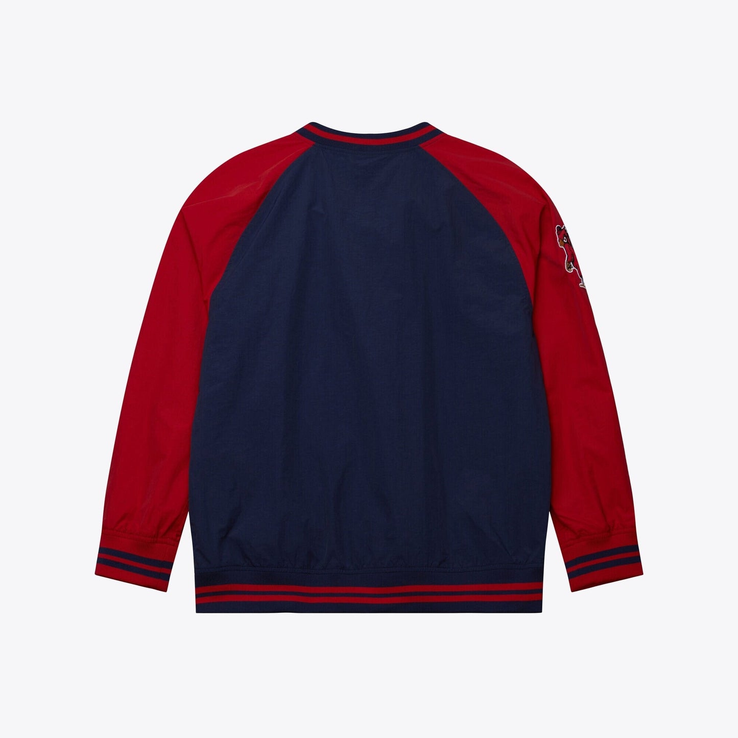Mitchell & Ness Men's MLB Nylon Pullover Jacket Vintage Logo Cardinals Pullovers