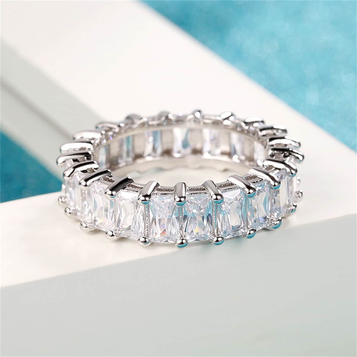 Radiant Crystal & Silvertone Band