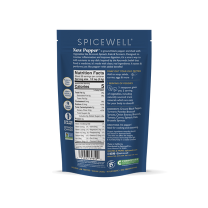 Superfood Salt & Pepper Pouch Duo by Spicewell