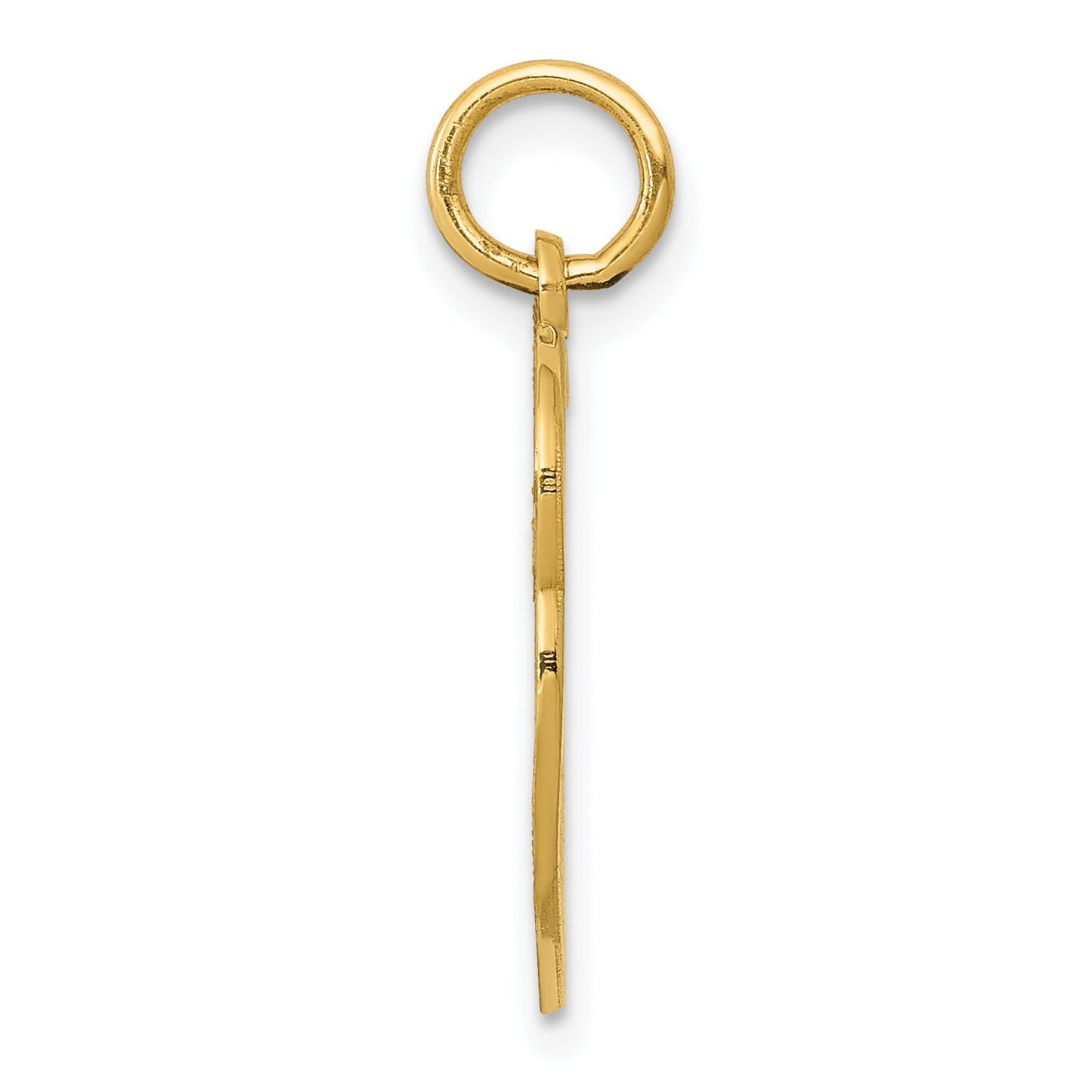 Double Heart Gold Pendant