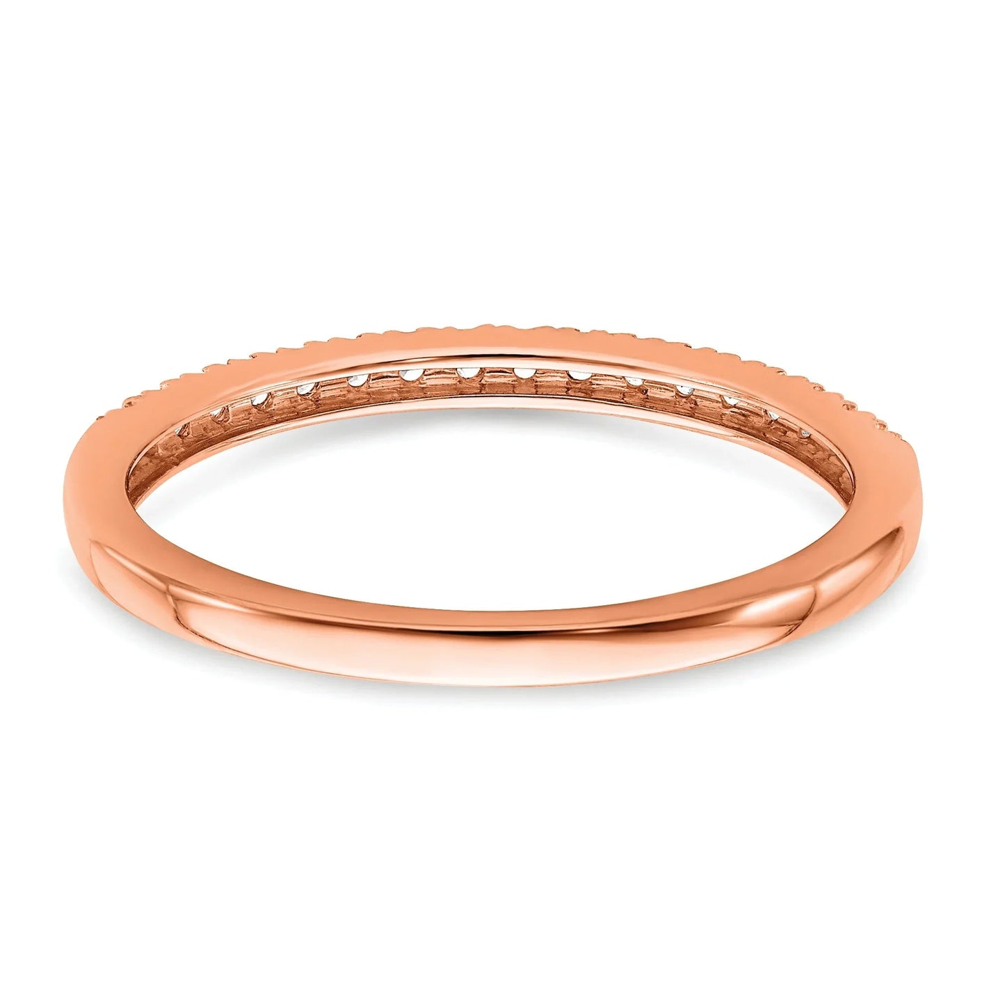 14K Gold Lab Grown Diamond Wedding Ring 0.16 Ct