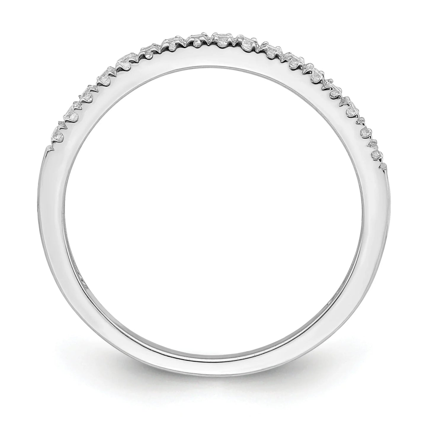 14K Gold Lab Grown Diamond Wedding Ring 0.16 Ct