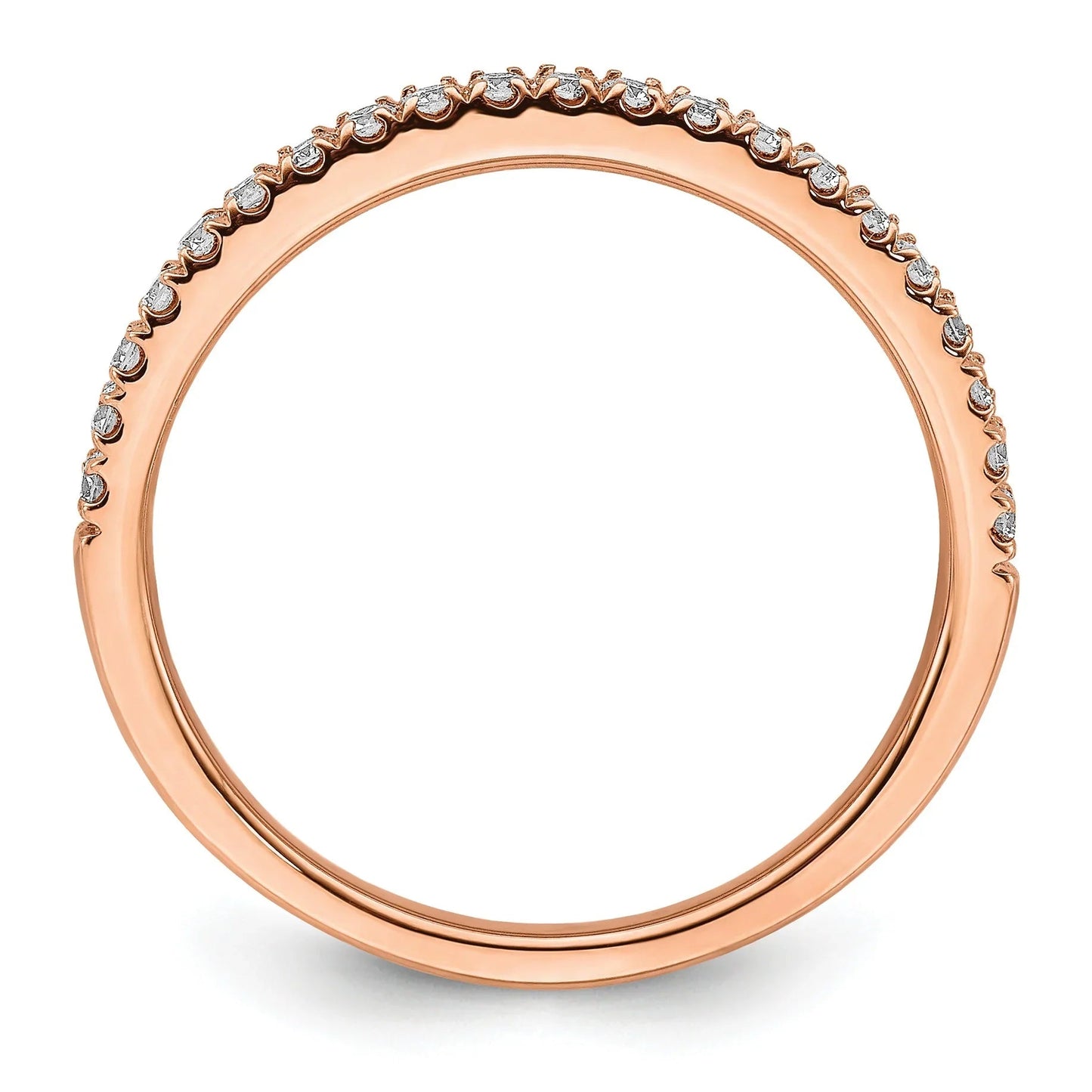 14k Gold Lab Grown Diamond Wedding Ring For Women