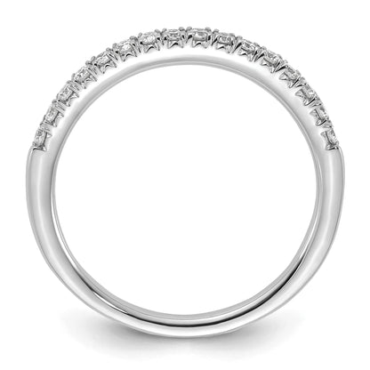 14K Gold Lab Grown Diamond Eternity Wedding Bands