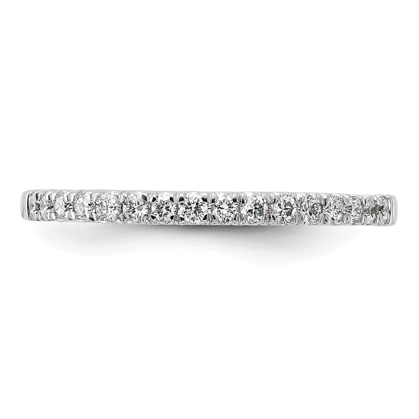 14K Gold Lab Grown Diamond Eternity Wedding Bands
