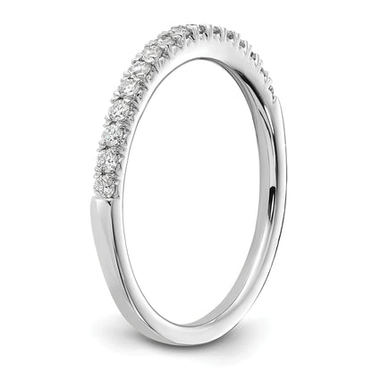 14K Gold Lab Grown Diamond Eternity Wedding Bands