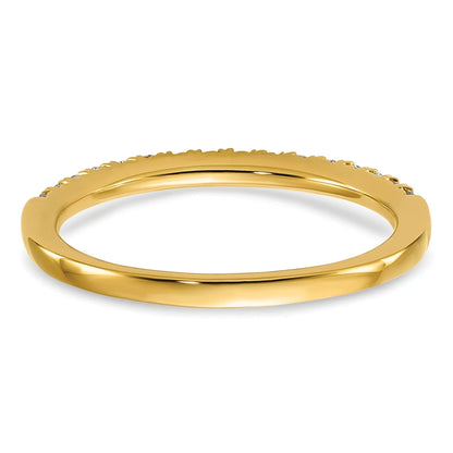 14K Gold Lab Grown Diamond Eternity Wedding Bands