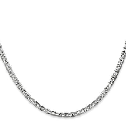 18 inch Gold Concave Anchor 3 mm Chain