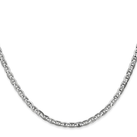 18 inch Gold Concave Anchor 3 mm Chain