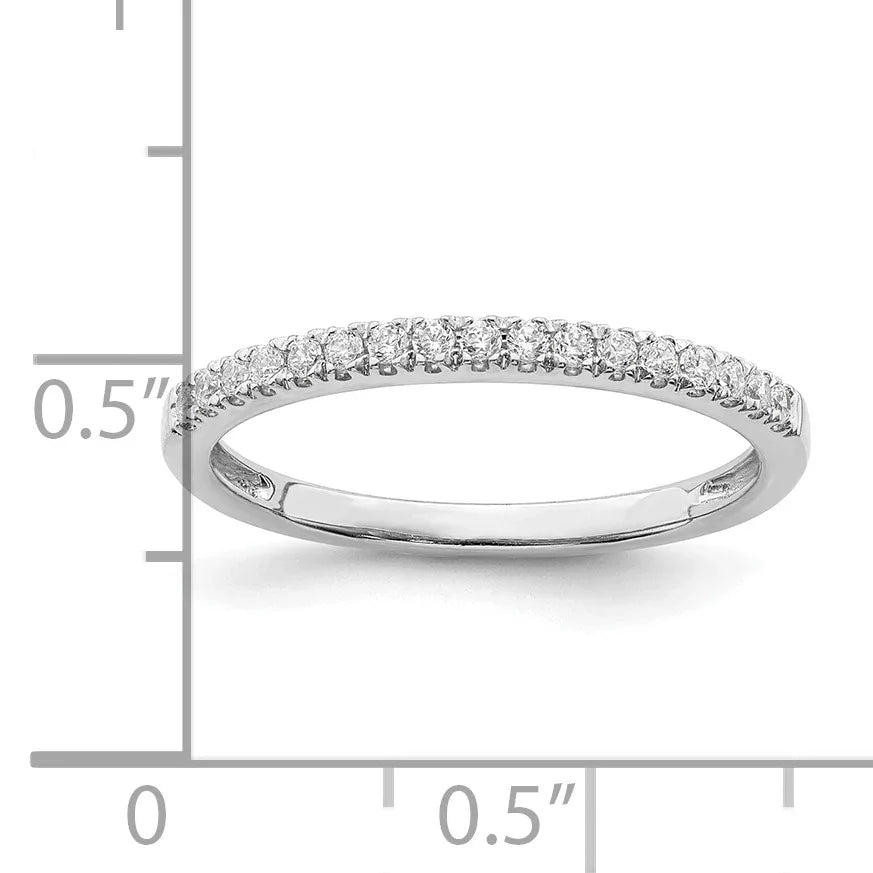 14K Gold Lab Grown Diamond Wedding Ring 0.16 Ct